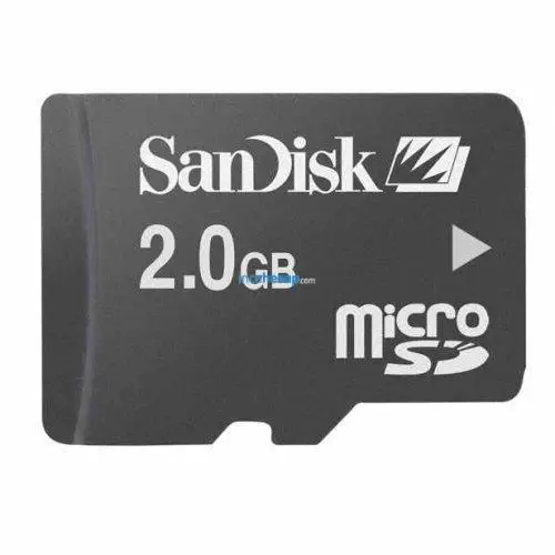 SANDISK 2 GB MICRO SD CARD