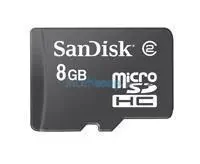 SANDISK 8 GB MICRO SDHC CARD