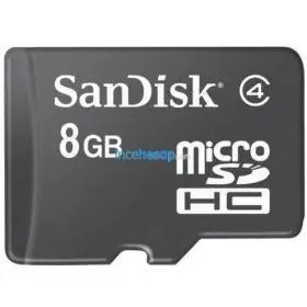 SANDISK 8 GB MICRO SDHC CARD