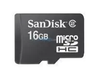 SANDISK 16 GB MICRO SDHC CARD 