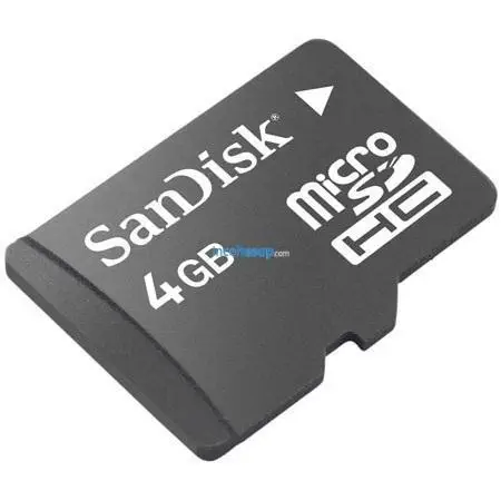 SANDISK 4 GB MICRO SDHC CARD 