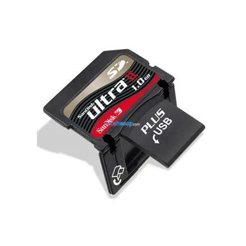 1 GB ULTRA II SD PLUS(SEC. DIG.+USB) CARD SANDISK