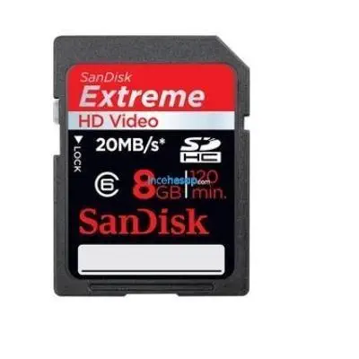8 GB SD EXTREME III SDHC 8GB 30MB/s SDSDX3-008G-X46