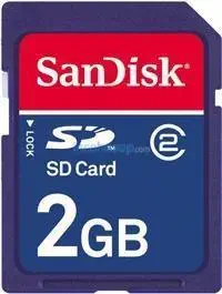 SANDISK 2 GB SD (SECURE DIGITAL) KART
