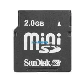 SANDISK 2 GB MINI SD (SECURE DIGITAL) CARD
