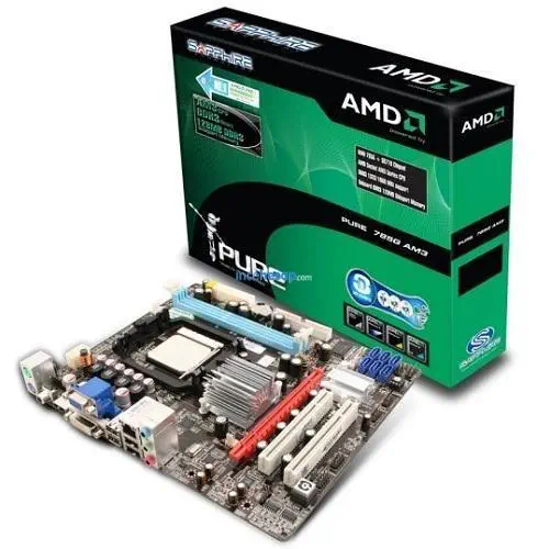 SAPPHIRE 785G AMD AM3 DDR3 VGA+GLAN+SATA2