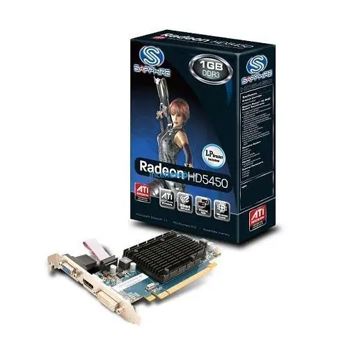 Sapphire Ati HD5450HM (64 Bit) 1/2.8GB Ddr3 Avivo