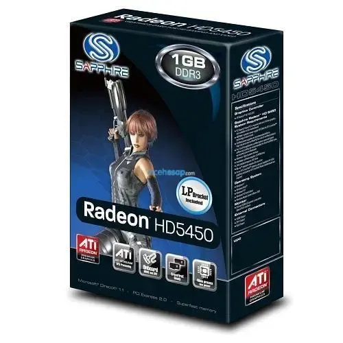 Sapphire Ati HD5450HM (64 Bit) 1/2.8GB Ddr3 Avivo