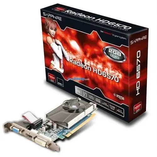 Sapphire Ati HD6570 128 Bit 2GB Ddr3 Ekran Kartı