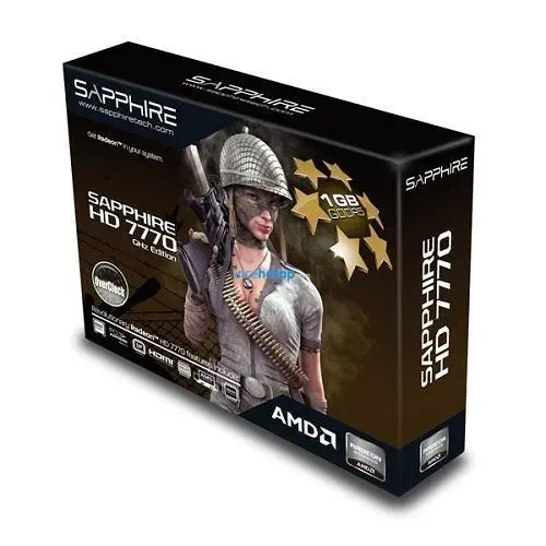 Sapphire Ati HD7770(128 Bit) 1GB DDR5 Avivo Hdmi 16x