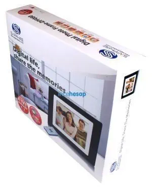 SAPPHIRE DPF080 DİJİTAL FOTOĞRAF ÇERÇEVESI 8″ 4:3 800X600
