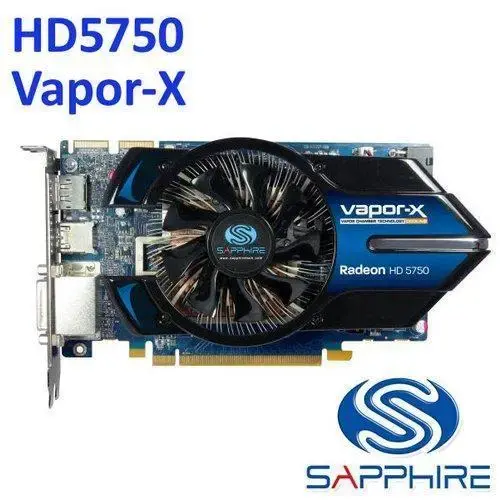 SAPPHIRE ATI HD5750 VAPORX 1GB DDR5 DVI AVIVO 16X