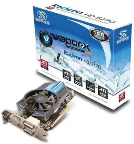 SAPPHIRE ATI HD5770 VAPORX 1GB DDR5 AVIVO 16X DVI