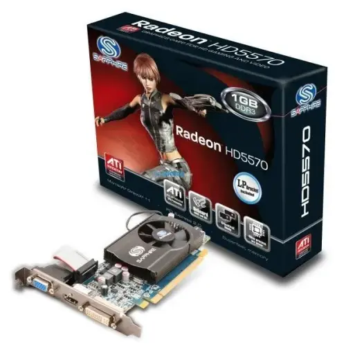 SAPPHIRE ATI HD5570 1GB DDR3 AVIVO 16X