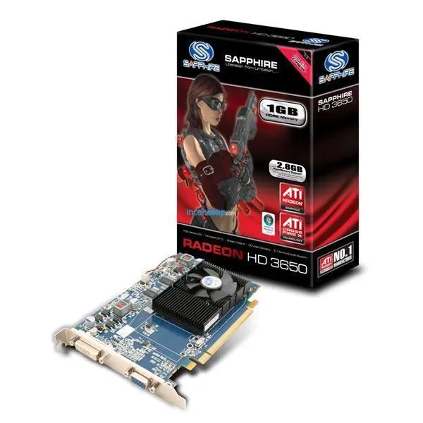 SAPPHIRE ATI HD3650(128Bit)1/2.8GB DDR2 AVIVO 16X