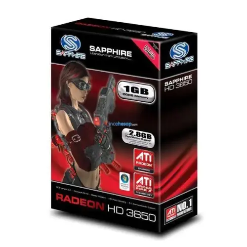 SAPPHIRE ATI HD3650(128Bit)1/2.8GB DDR2 AVIVO 16X