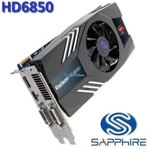 SAPPHIRE ATI HD6850 TOXIC (256Bit)1GB DDR5 AVIVO 1
