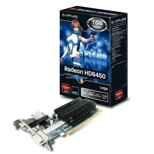 SAPPHIRE ATI HD6450 (64Bit) 1GB GDDR3 AVIVO16x