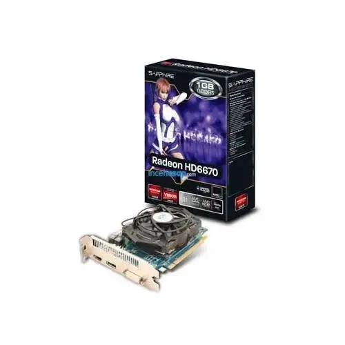 SAPPHIRE ATI HD6670 128Bit 1GB DDR5 HDMI 16x