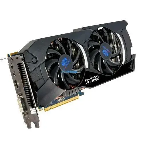 SAPPHIRE AMD HD7950 Dual-X OC Edition 384Bit 3GB GDDR5 EKRAN KARTI