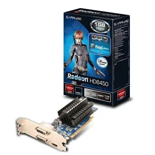SAPPHIRE HD6450 FLEX 1GB DDR3