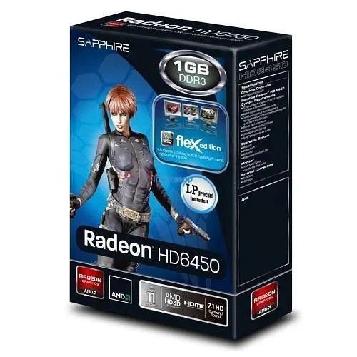 SAPPHIRE HD6450 FLEX 1GB DDR3