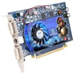 SAPPHIRE ATI HD2600PROHM(128Bit) 256/1GB AVIVO 16X