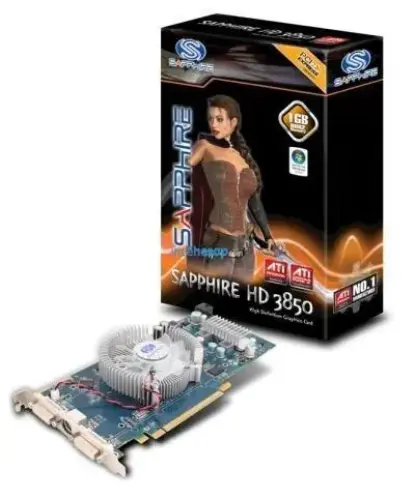 SAPPHIRE ATi HD3850 (256Bit) 1Gb DDR2 AVIVO 16X