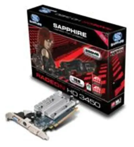 SAPPHIRE ATI HD3450HM (64Bit) 512MB/1GB DDR2 AVIVO
