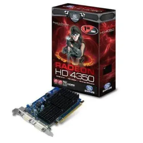 SAPPHIRE ATI HD4350(64Bit)1GB DDR2 AVIVO16X