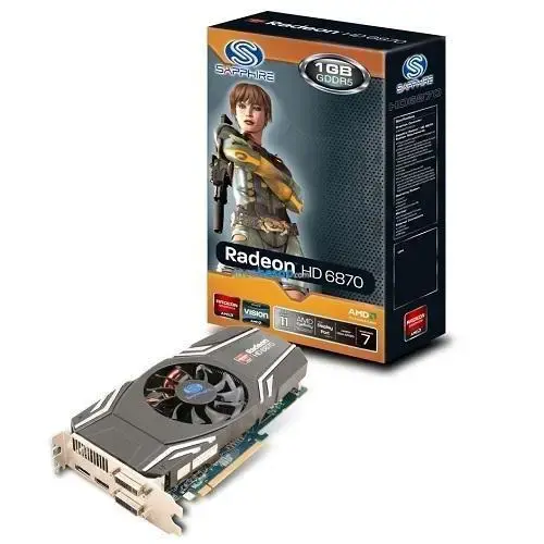 Sapphire Ati HD6870(256 Bit)1GB DDR5 Avivo Ekran Kartı