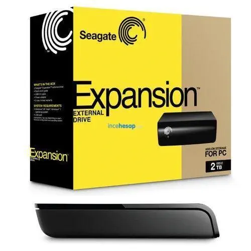 SEAGATE 2 TB 3.5″ EXPANSION TAŞINABİLİR DİSK