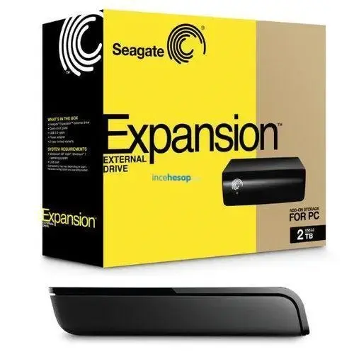 SEAGATE 2 TB 3.5″ EXPANSION TAŞINABİLİR DİSK