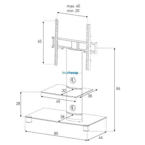 SONOROUS PL 2380-C TV SEHPASI