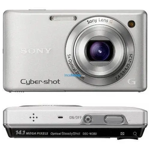 SONY DSC-W380S 14.1 MP 5X OPT 2.7 LCD DİJİTAL FOTO MAKİNESİ