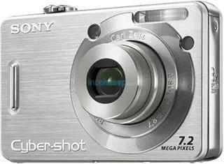 SONY DSC-W55/B 7.2MP DİJİTAL FOTOĞRAF MAKİNASI