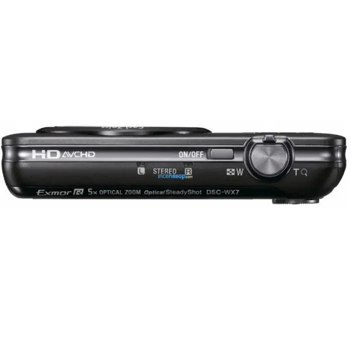 SONY DSC-WX7/B 16MP 5XOPT 2.8LCD AVCHD FULLHDVİD3D