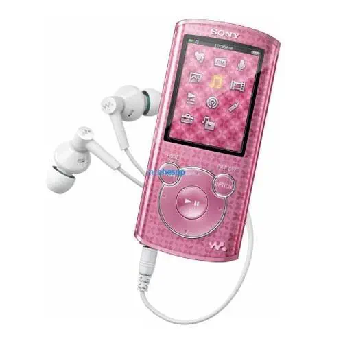 Sony NWZ-E463/P 4GB MP3 Player Pembe