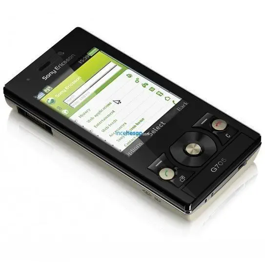 SONY ERICSSON G705