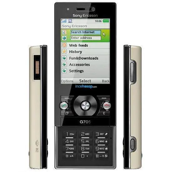 SONY ERICSSON G705