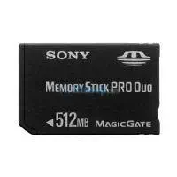 SONY 512 MB PRO DUO MEMORY STICK (MSX-M512SX)