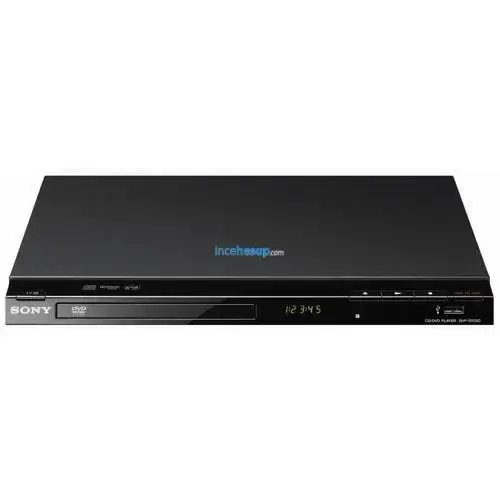 SONY DVP-SR350 DVD OYNATICI+SCART KABLO