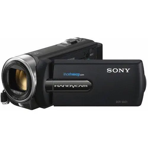 Sony DCR-SX21EB 57X Opt. MS Kayıt 2.7 LCD VIdeo Kamera