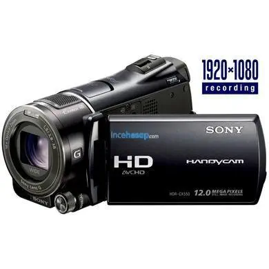 SONY HDR-CX550VE 10X OPT. 64GB HDD 3.5 LCD VID.