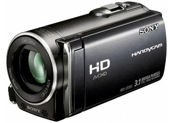SONY HDR-CX155E/B 25XOPT.16GB MS-AVCHD VİD. 2.7LCD