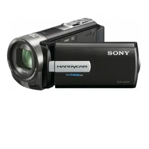 SONY DCR-SX65E/B 70XOPT 4GB FM MS KAYIT