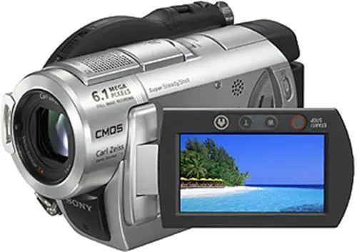 SONY DCR-DVD506E DVD VIDEO KAMERA+KASET+ÇANTA