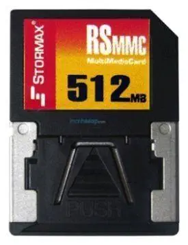 512 MB DV RS (MMCMobile) MULTIMEDIA CARD STORMAX