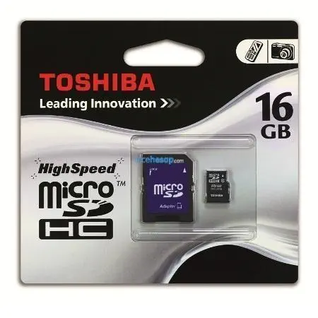 Toshiba 16 GB Micro SD (CLASS-4)