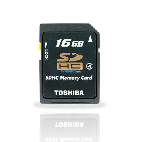 Toshiba 16 GB Secure Digital SDHC CLASS-4 High Speed